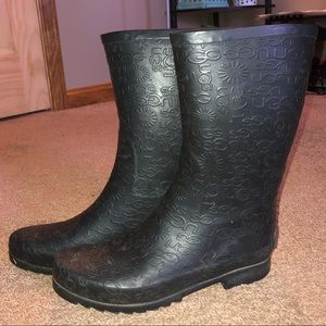UGG tall rain boots